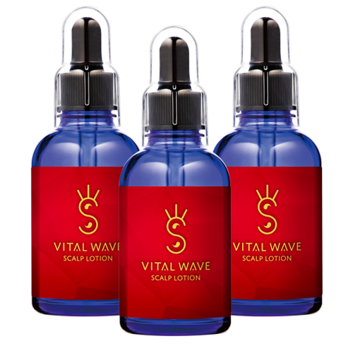 バイタルウェーブスカルプローション 60ml ボトル ×3個