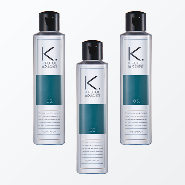 ケフトルEX-パウダーシャンプー100g ×3個